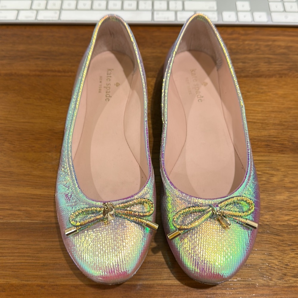 Kate Spade Iridescent Flats